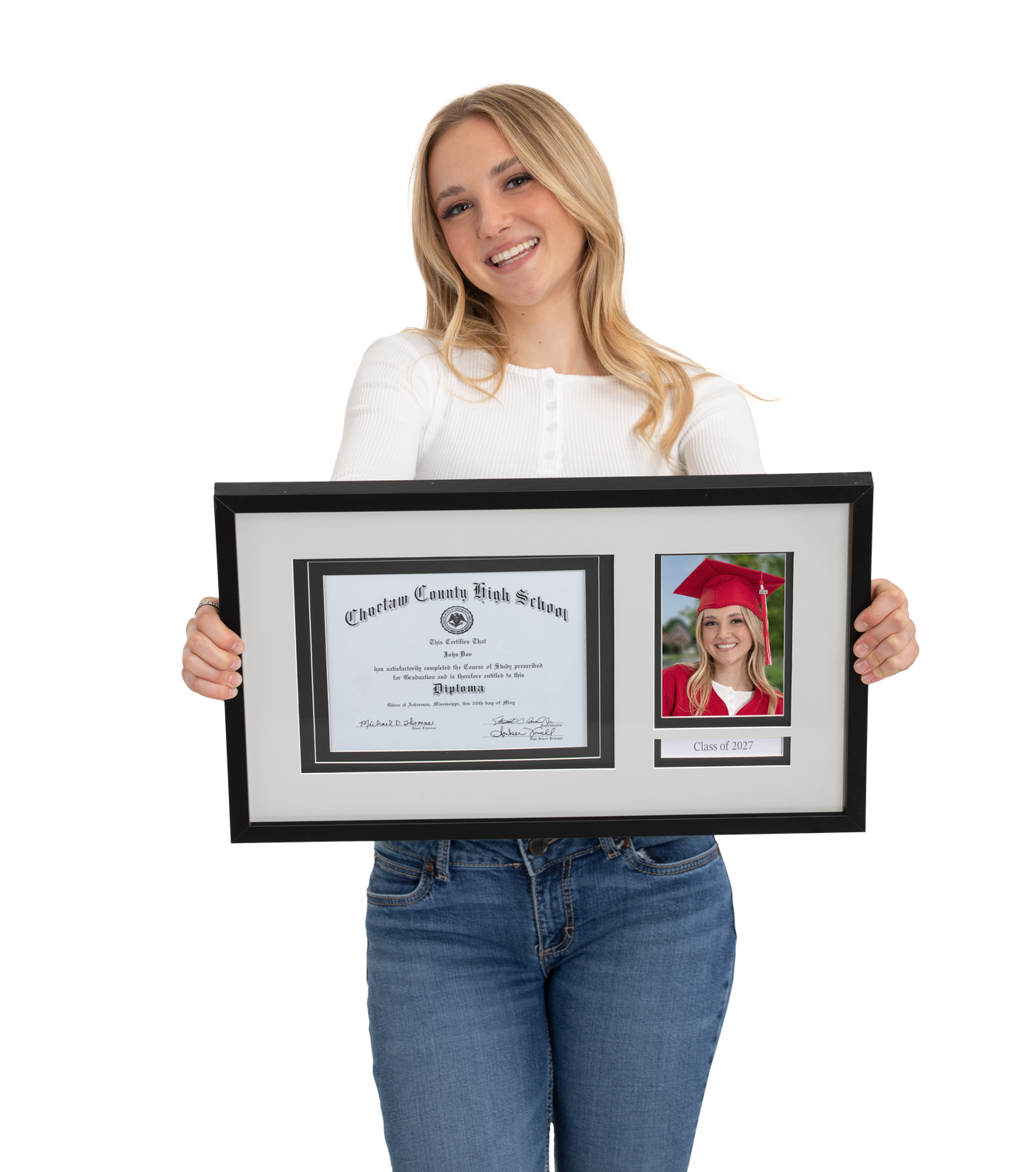 2027 Diploma Photo Frame