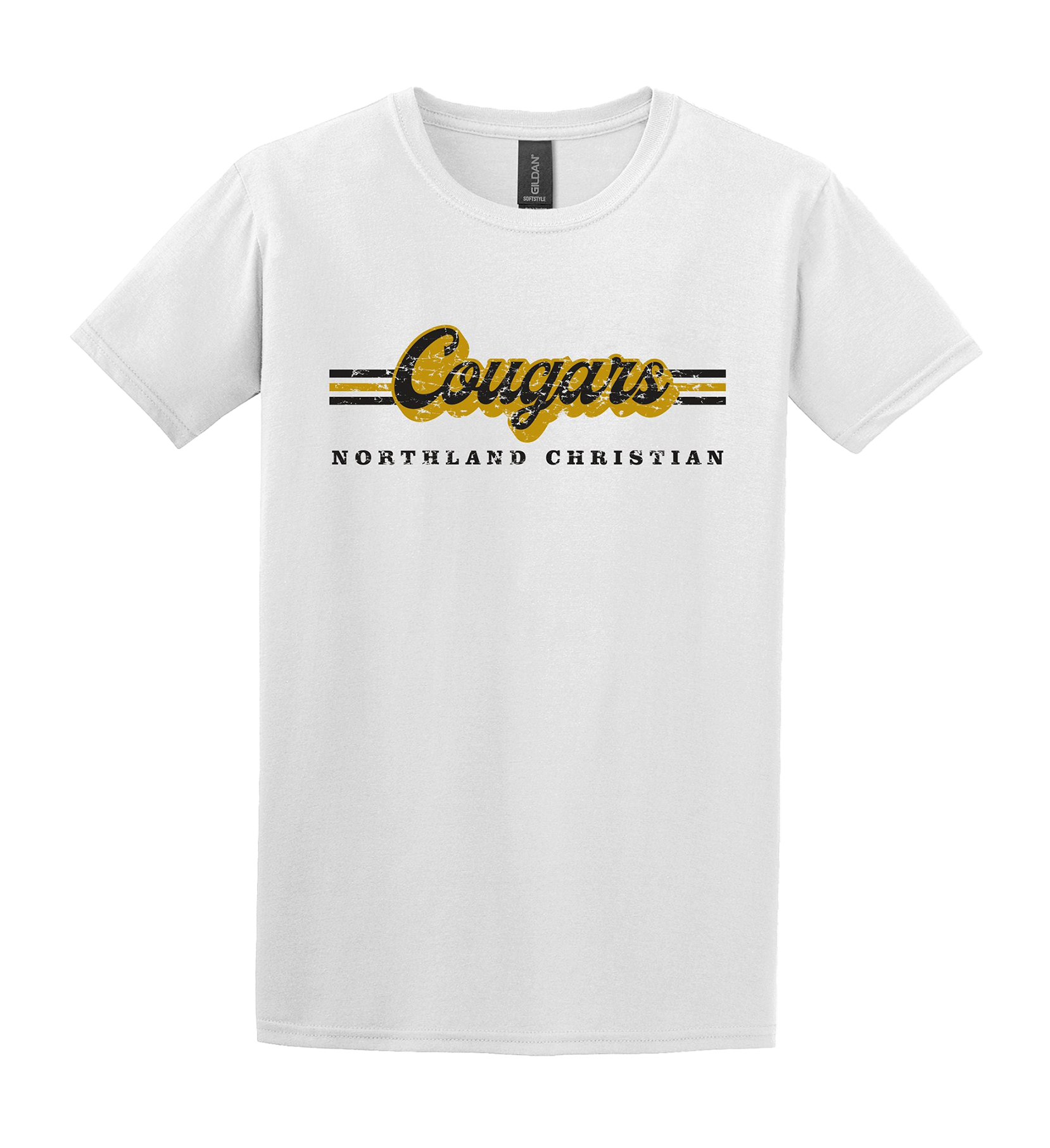 NC Cougars T Shirt - White