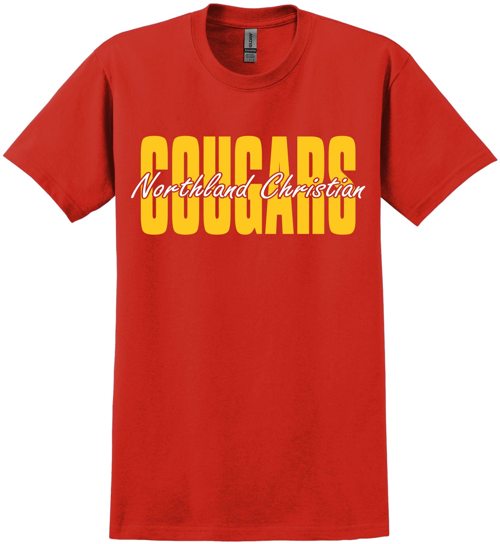 NC Cougars T Shirt - Red