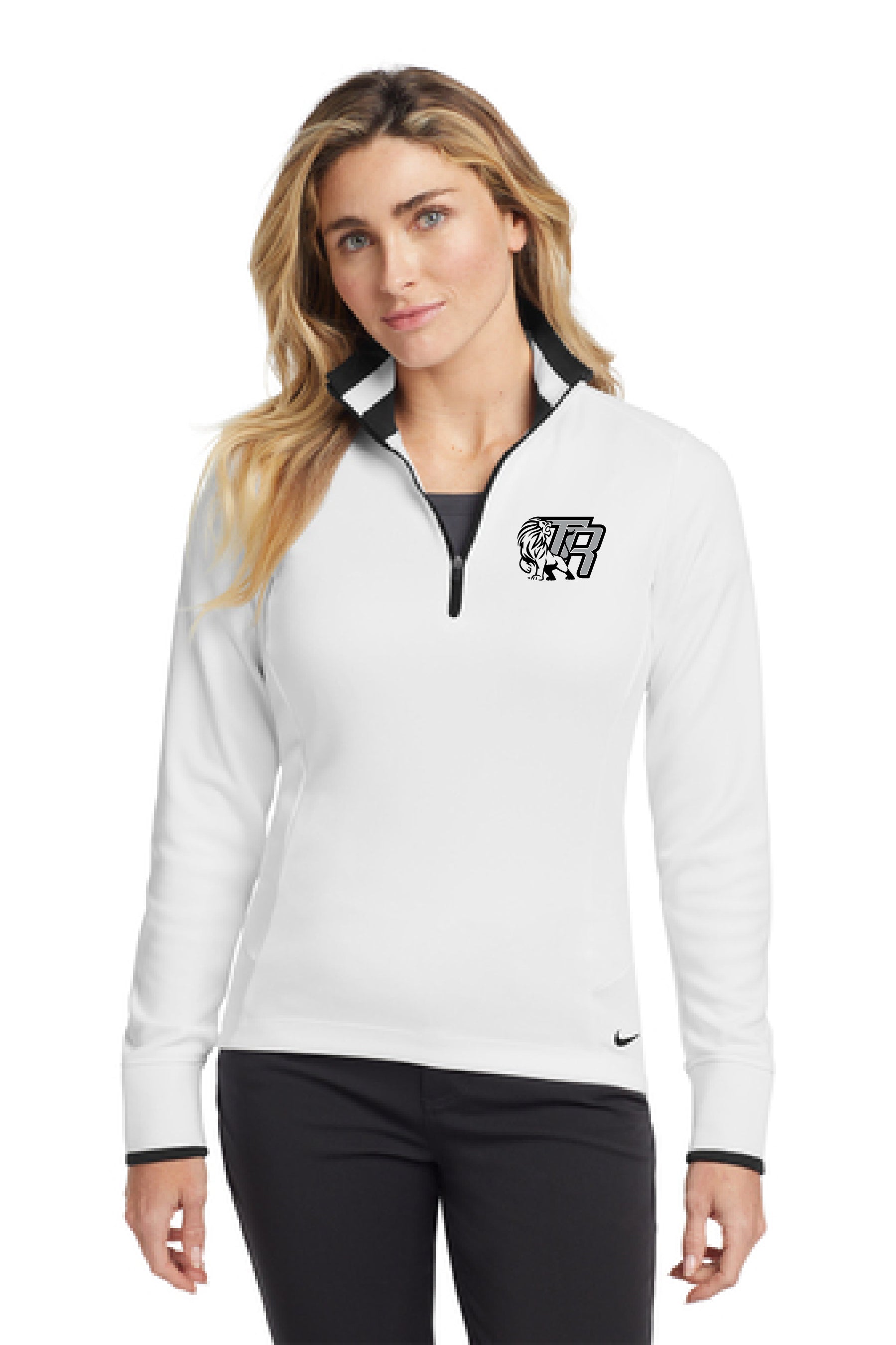 TRHS F Nike Women's Dri-FIT 1/2-Zip Cover-Up