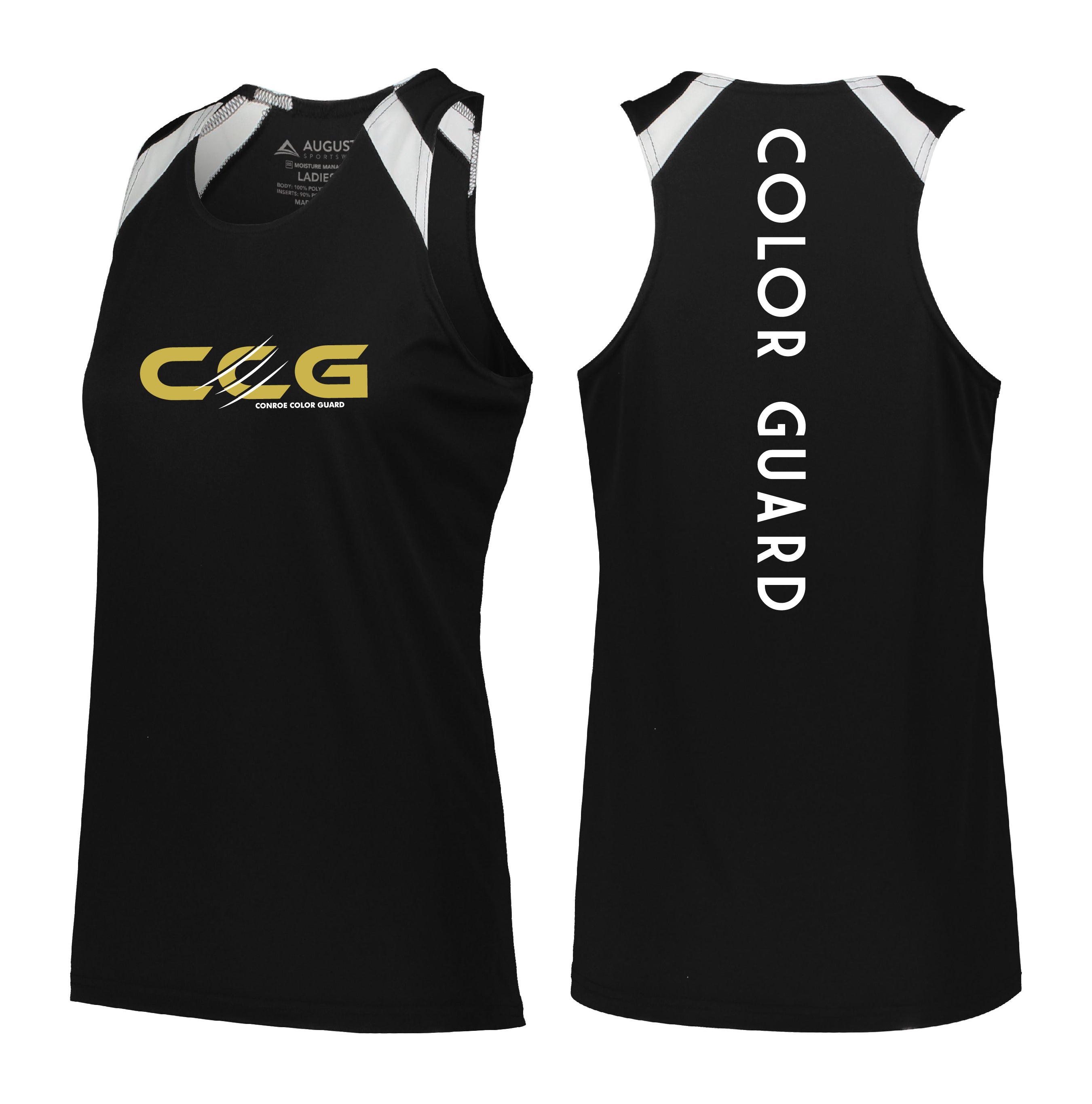 CCG Black/White Tank