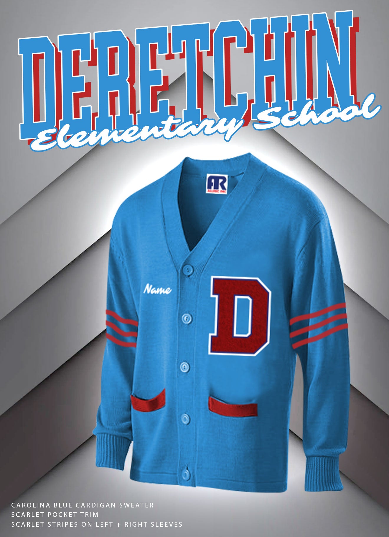 Deretchin Letter Sweater