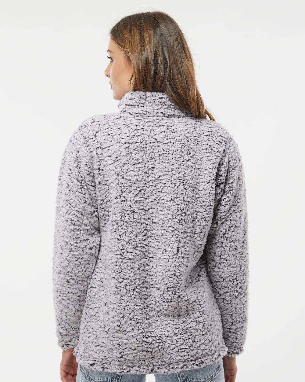 CCHS Women’s Epic Sherpa Quarter-Zip Oatmeal/Heather Pullover