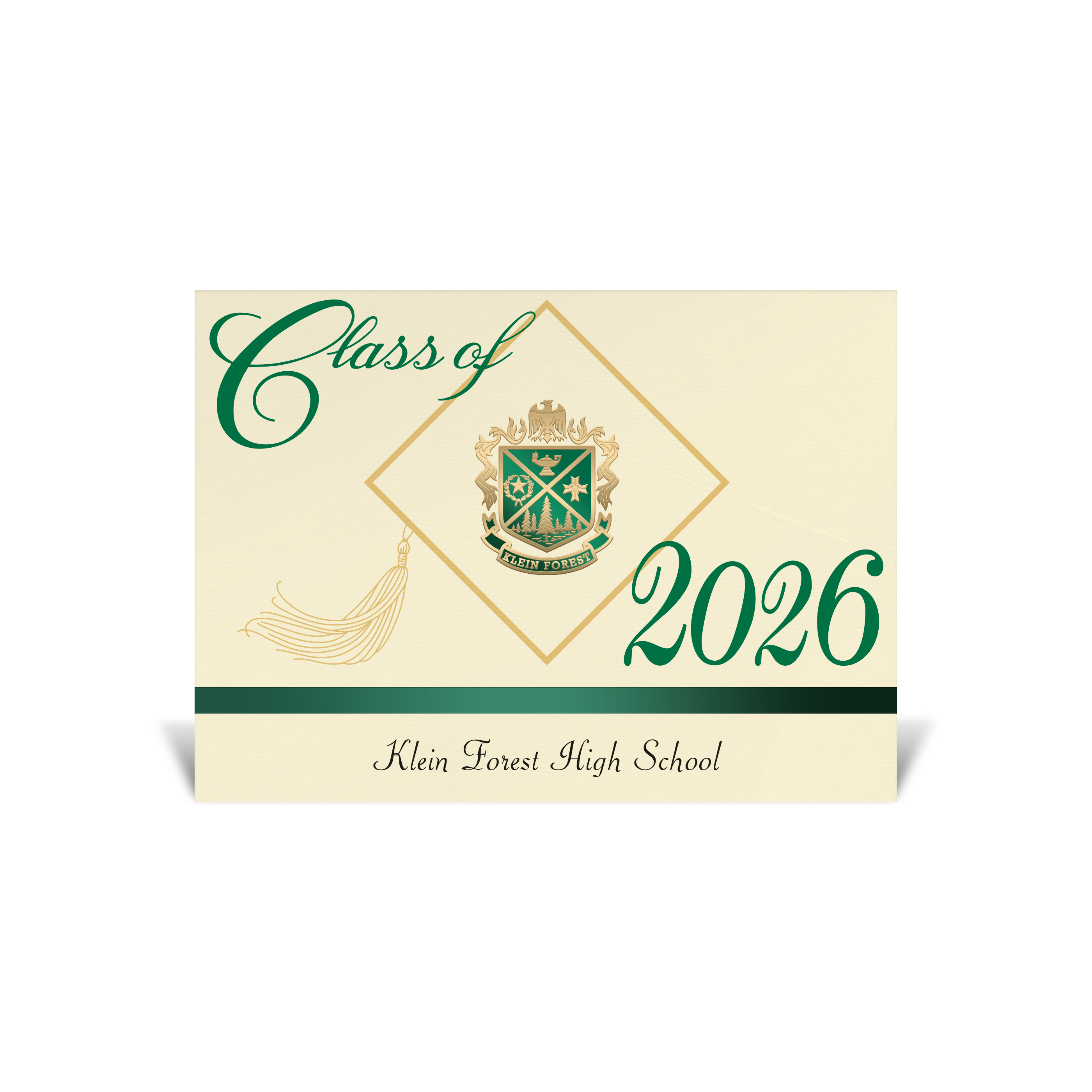 2026 Klein Forest Personalized Graduation Announcements