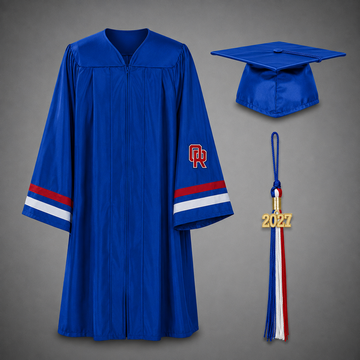 Oak Ridge High School Cap, Gown & 2026 Tassel (For December Grads Only)
