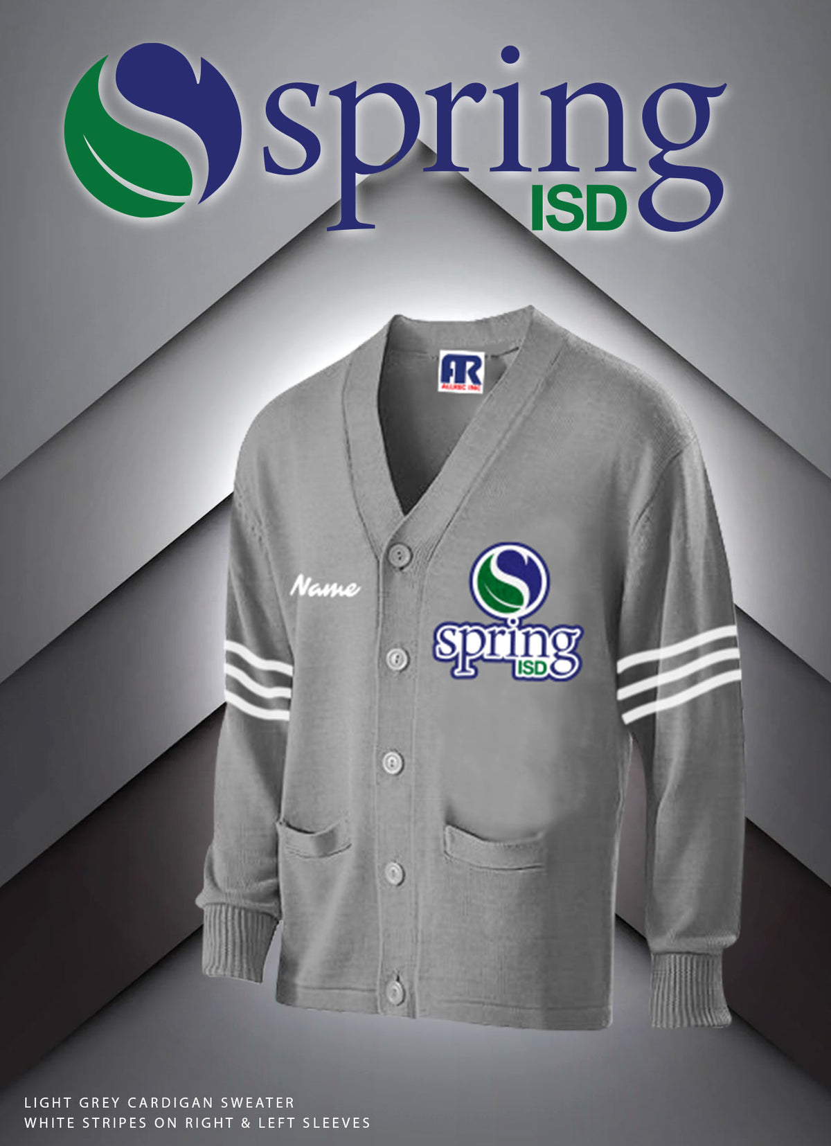 Spring ISD Letter Sweater