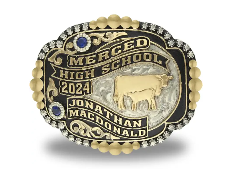 Longhorns Belt Buckle