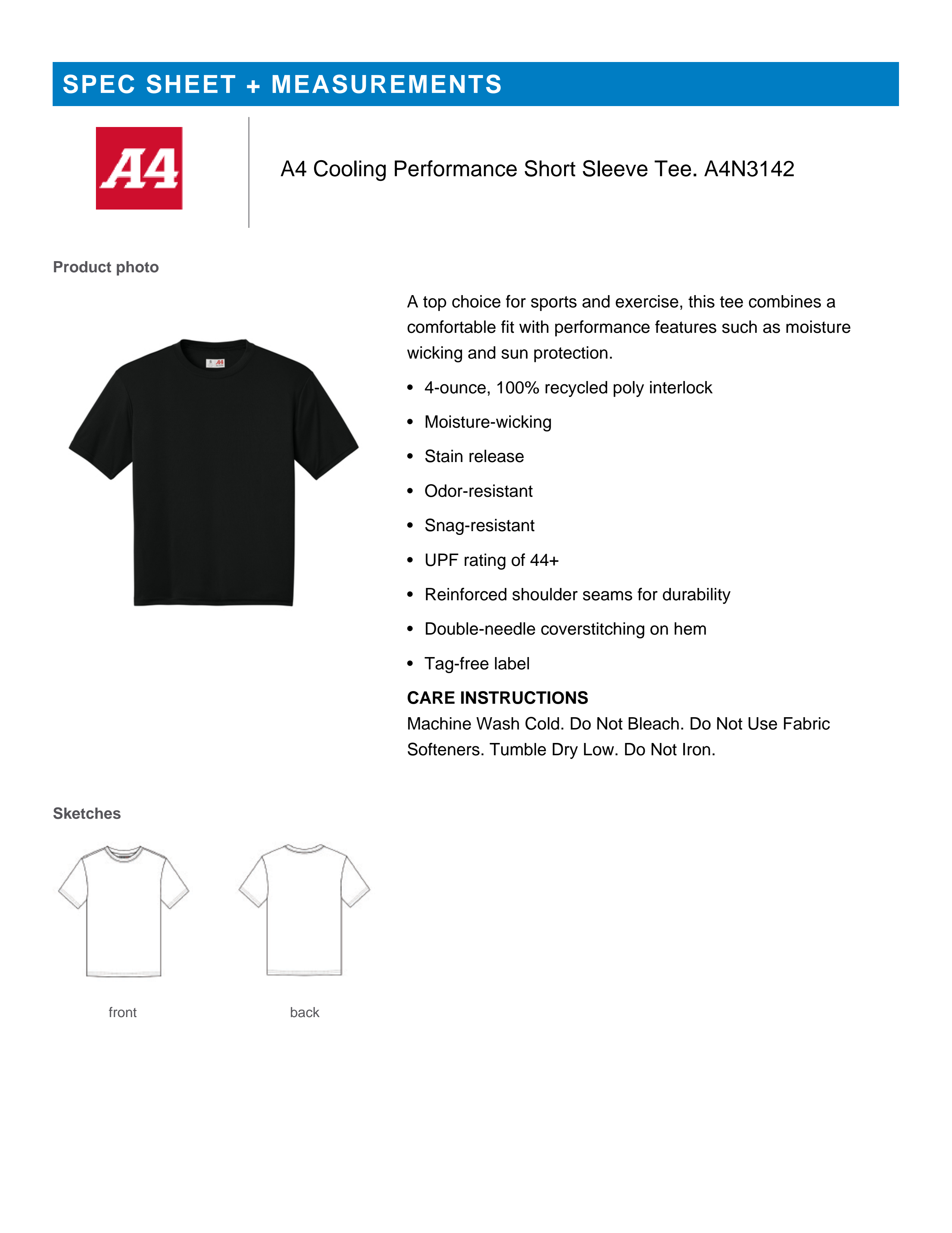 NSSH Football Short Sleeve Dri Fit T-Shirt