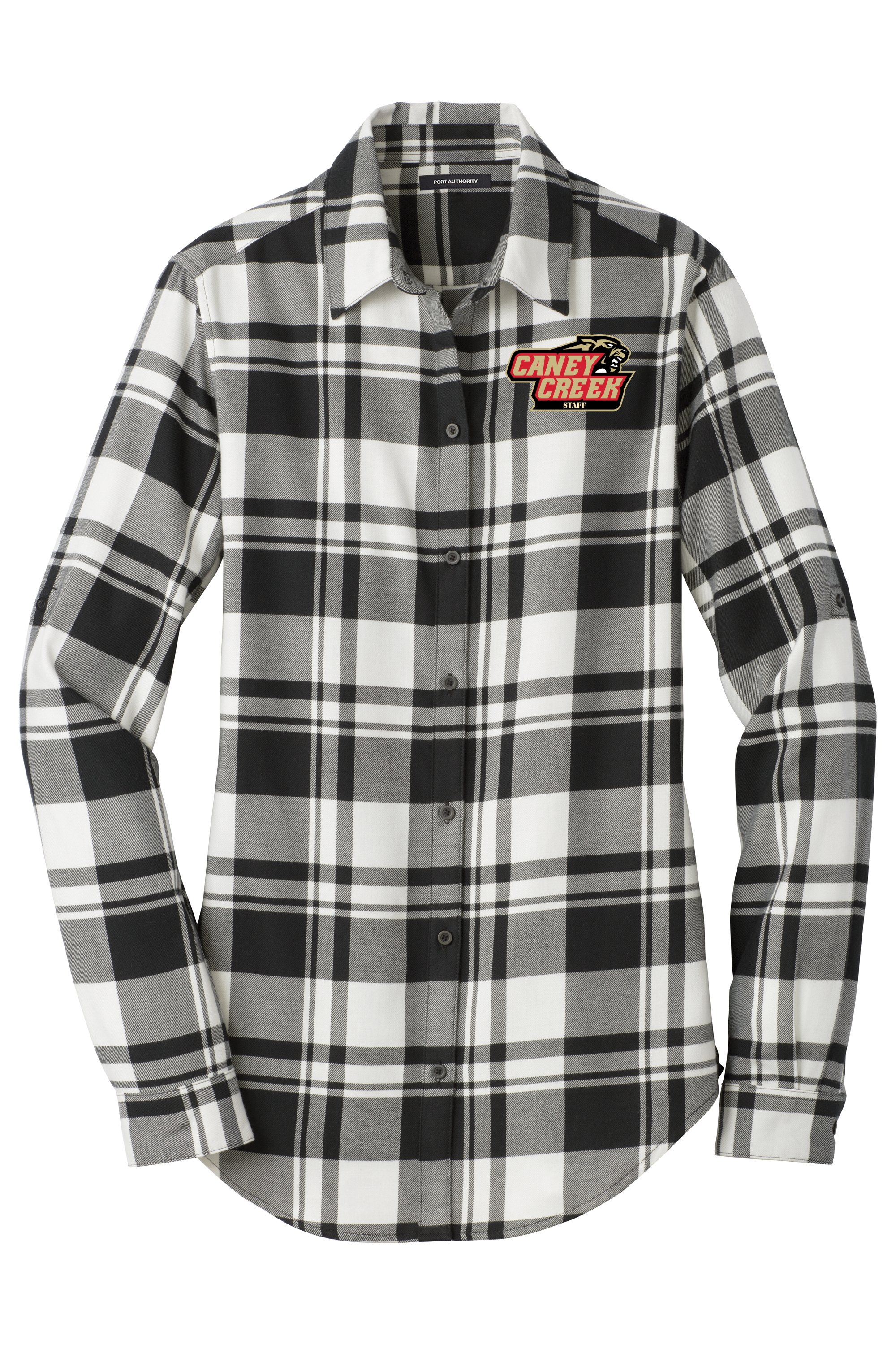 CCHS Plaid Flannel Tunic