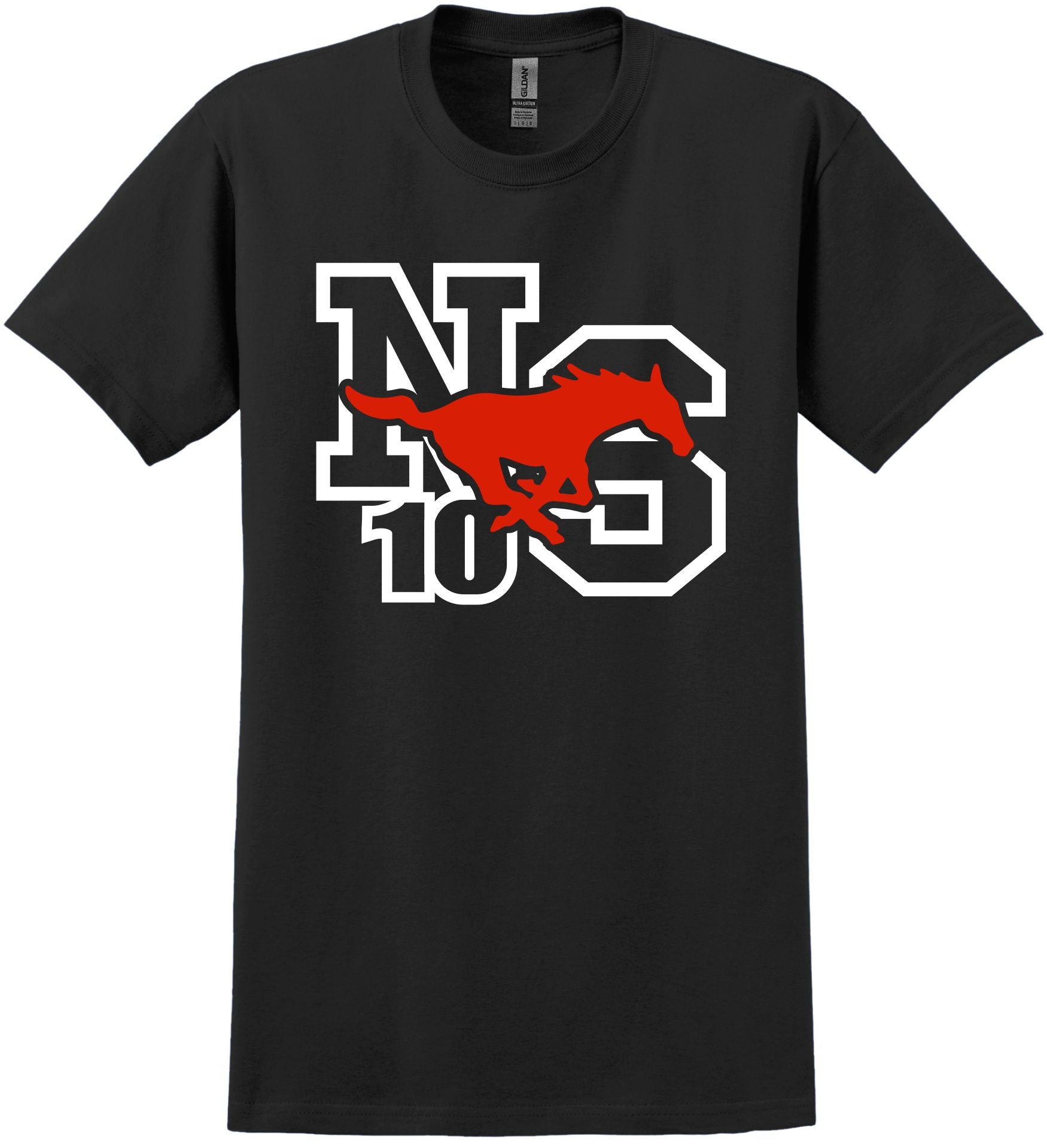 NS 10 Black Tshirt