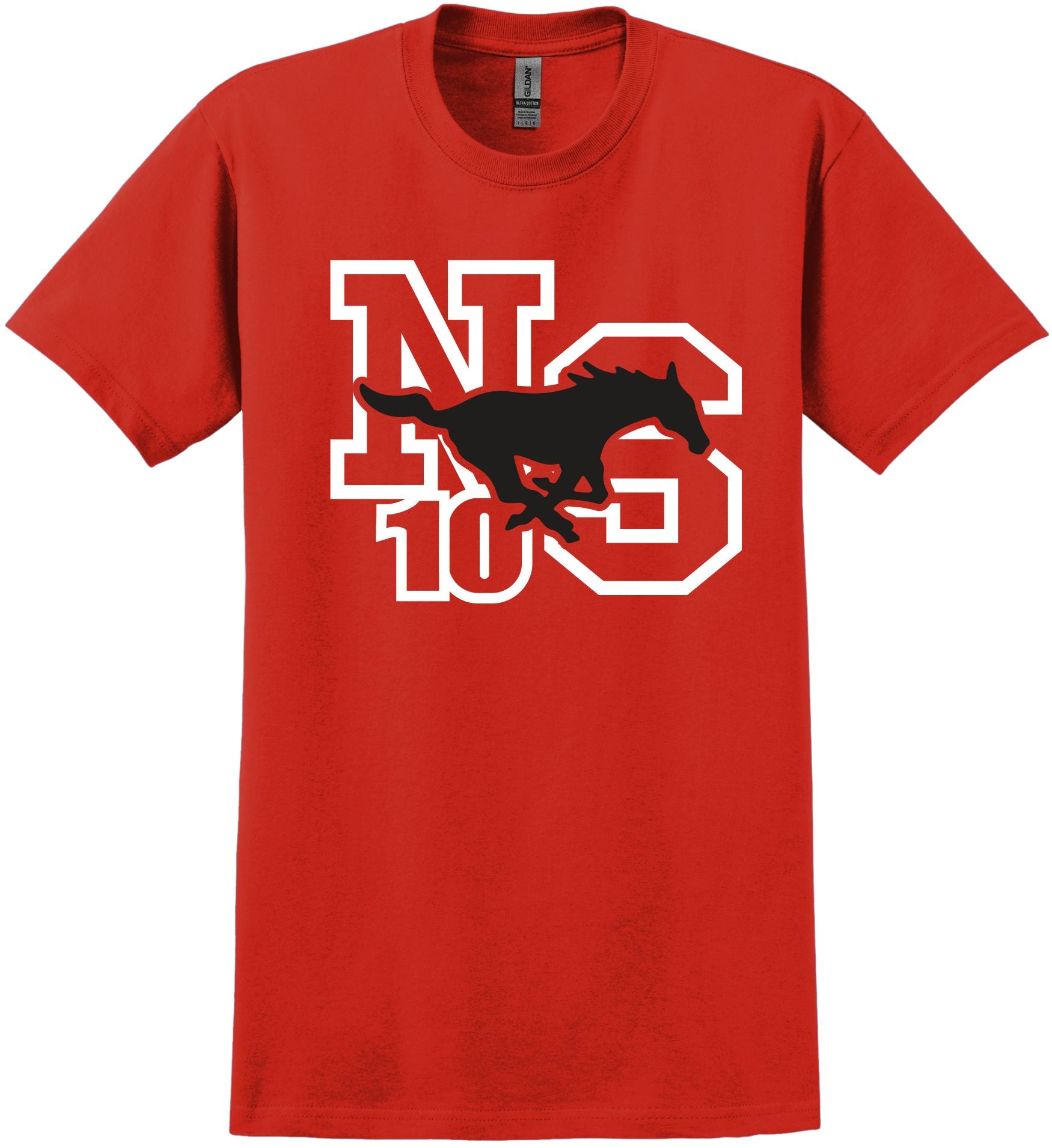 NS 10 Red Tshirt