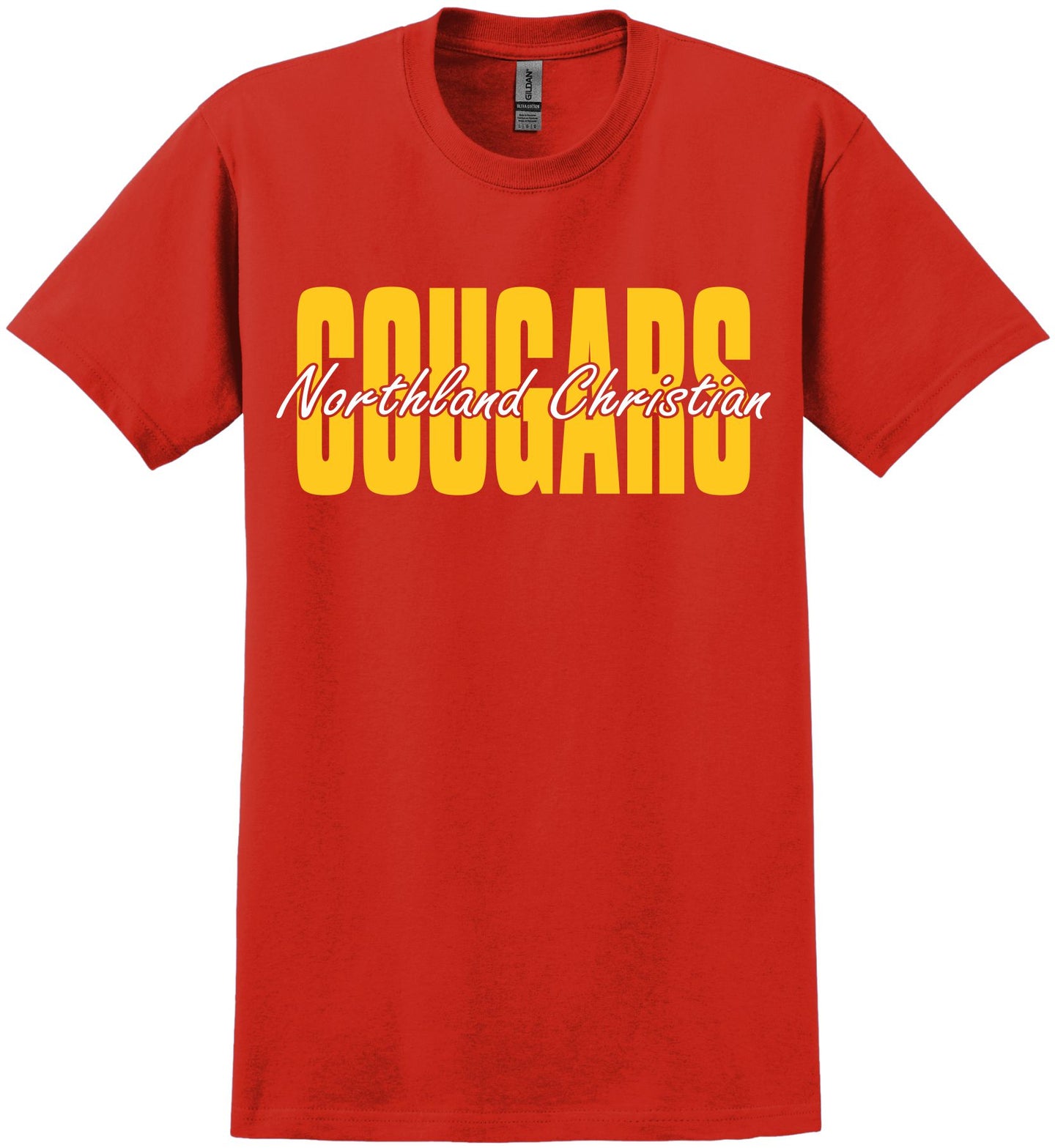 NC Cougars T Shirt - Red