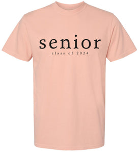 2024 Senior TShirt - Peach