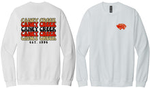 Load image into Gallery viewer, CCHS  &quot;Retro&quot; Crewnecks - - White or Charcoal Grey