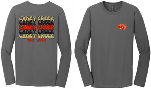 CCHS Retro" Long Sleeve Shirts - White or Charcoal Grey