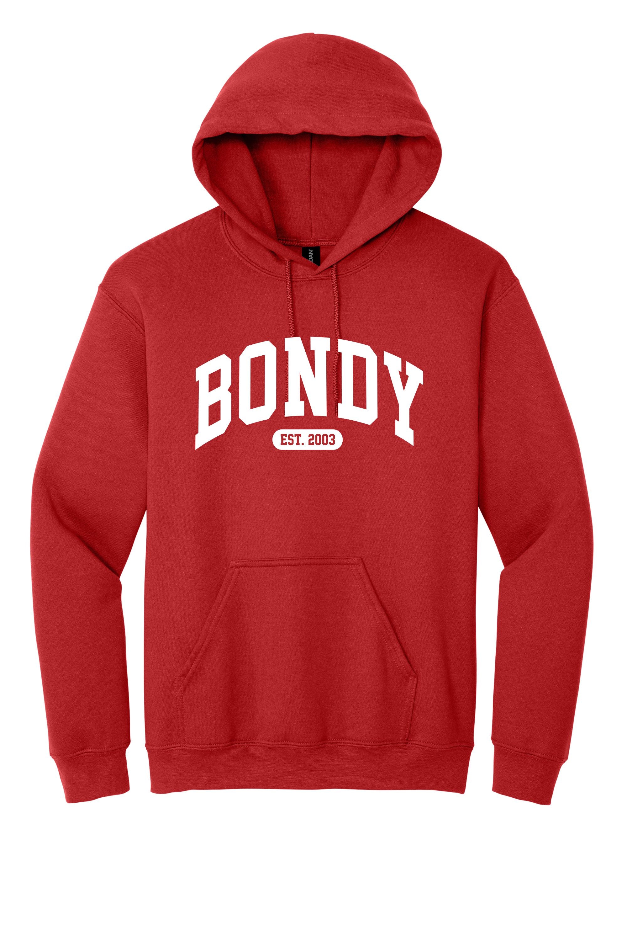 Bondy Spirit Red Hoodie