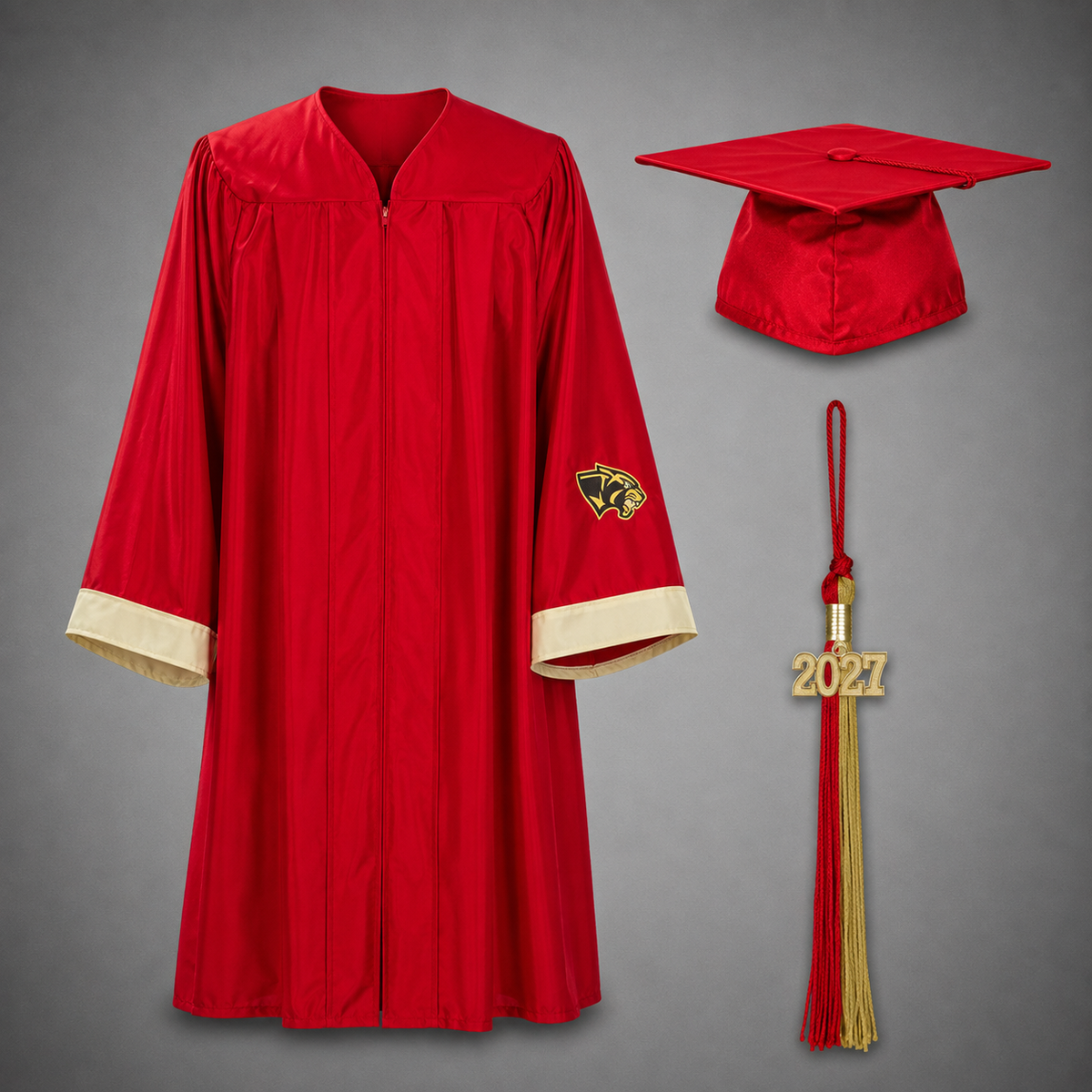 Caney Creek High School Cap, Gown & 2026 Tassel (For December Grads Only)