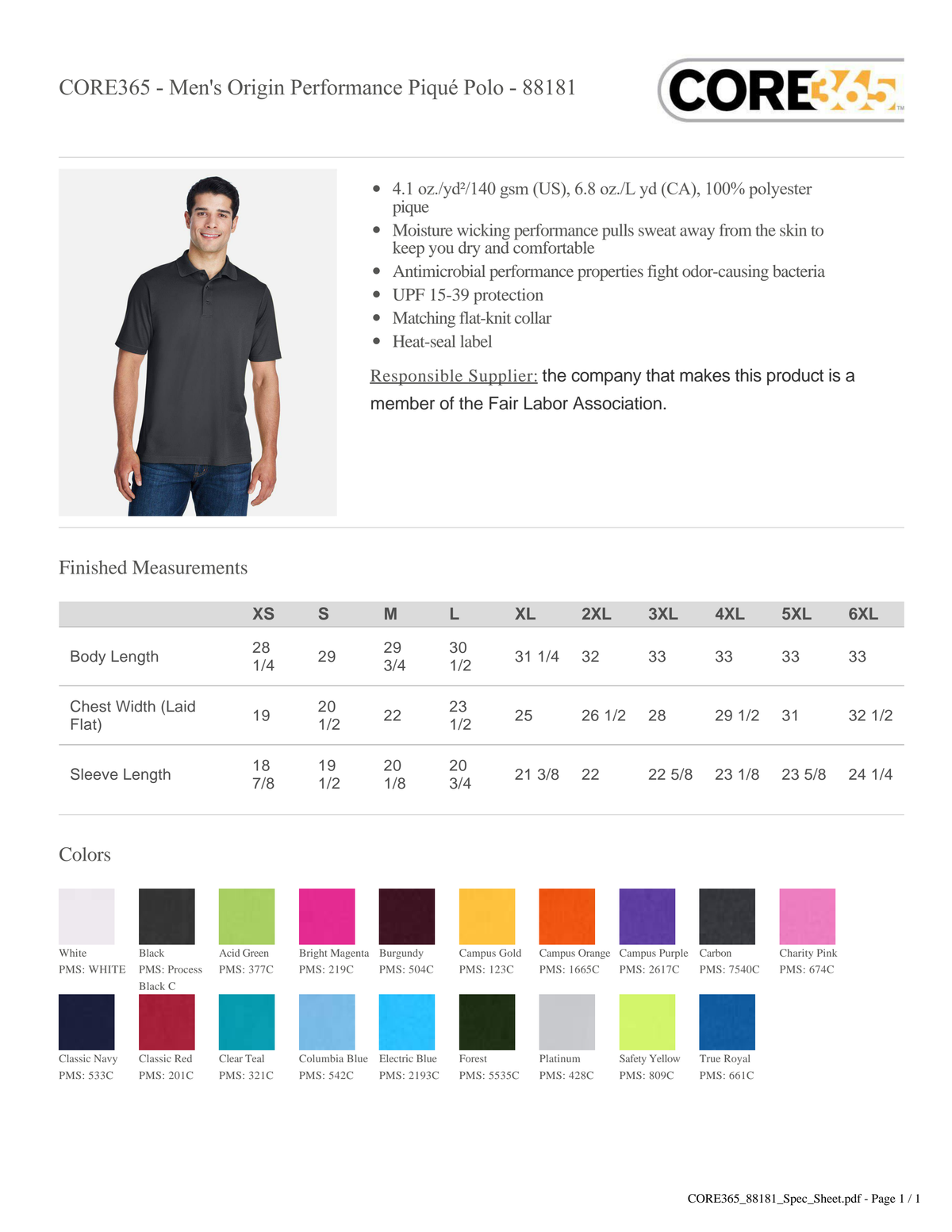 GOHS Criminal Justice Men's Polo