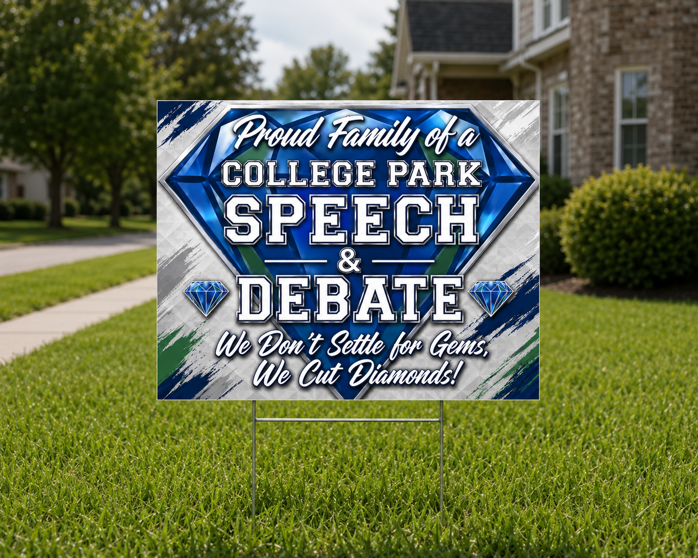 College Park Debate Yard Sign