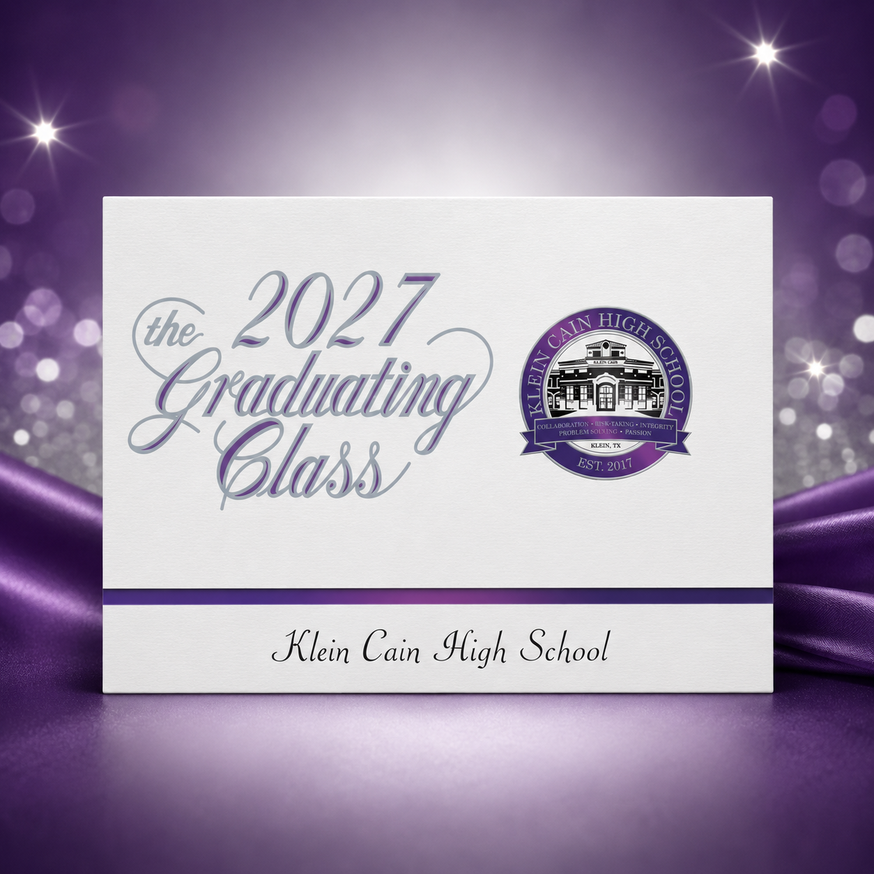 2027 Klein Cain HS Graduation Announcements