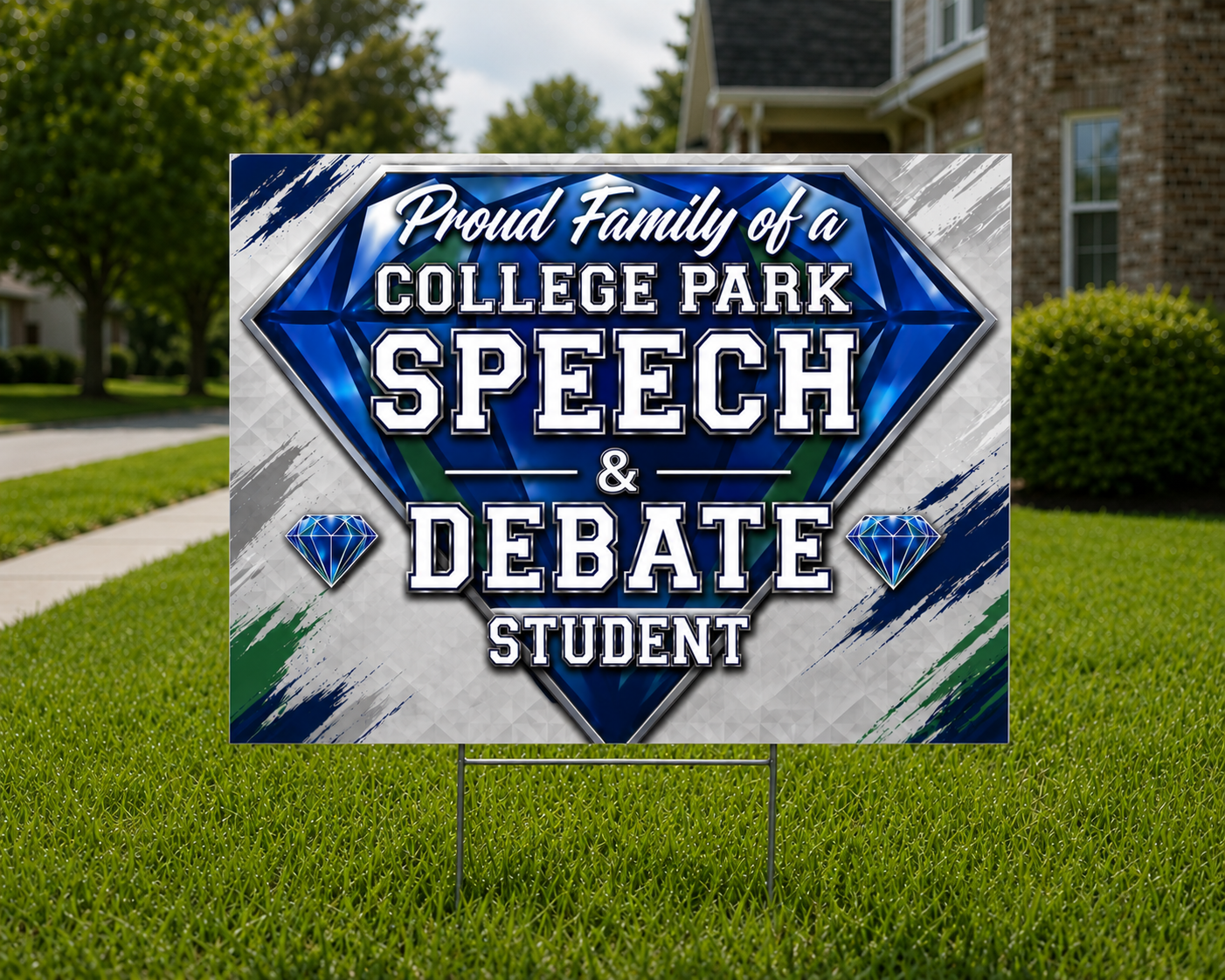 College Park Debate Yard Sign
