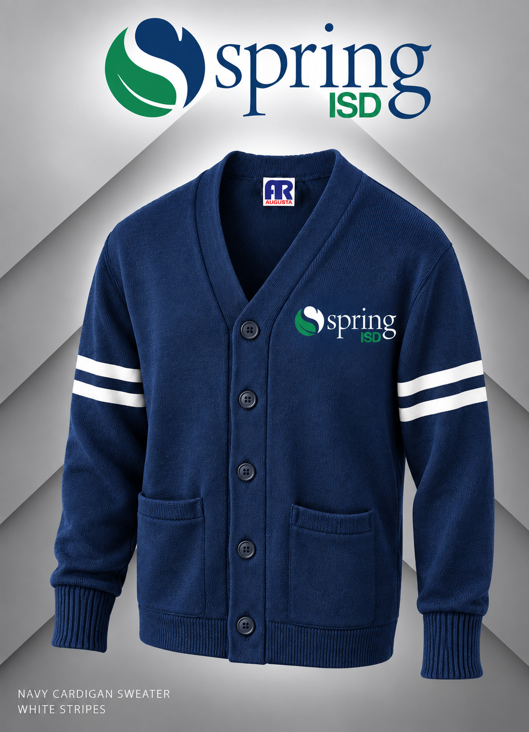 Spring ISD Letter Sweater
