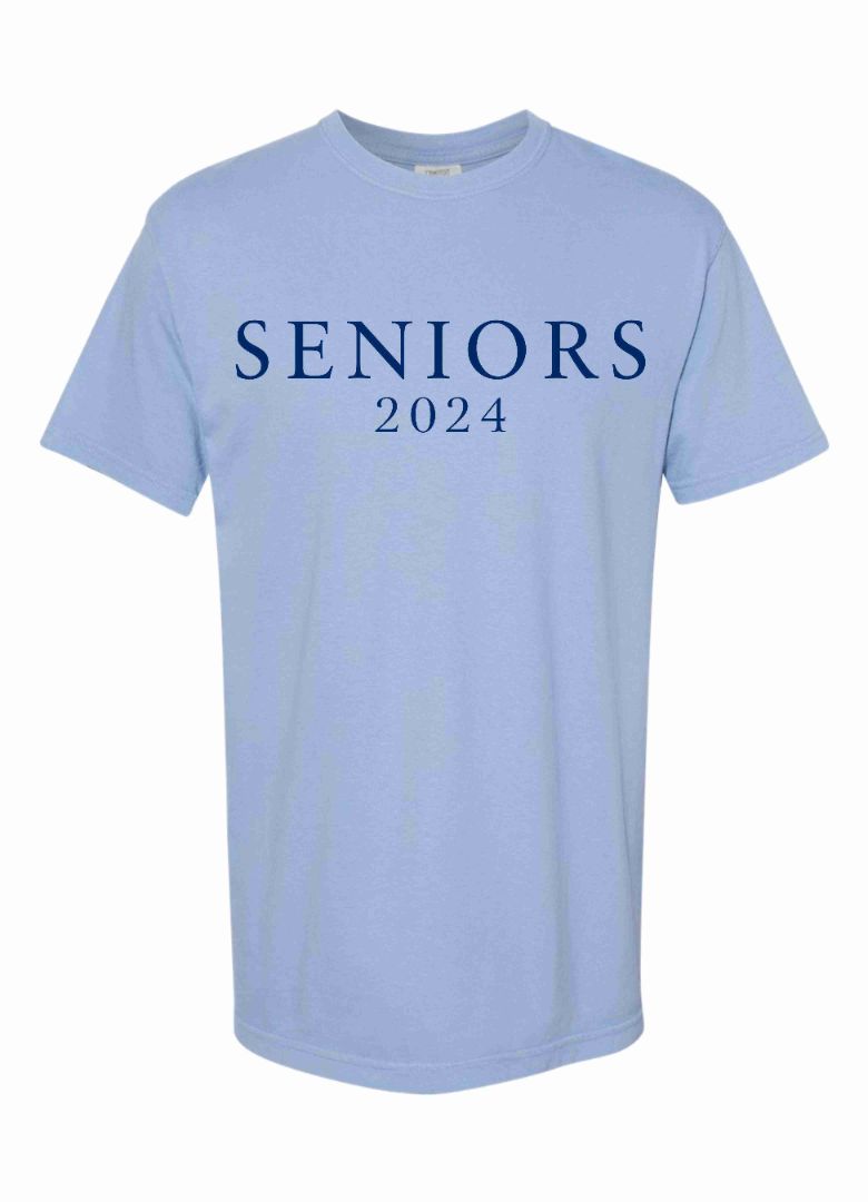 2024 Senior TShirt - Blue