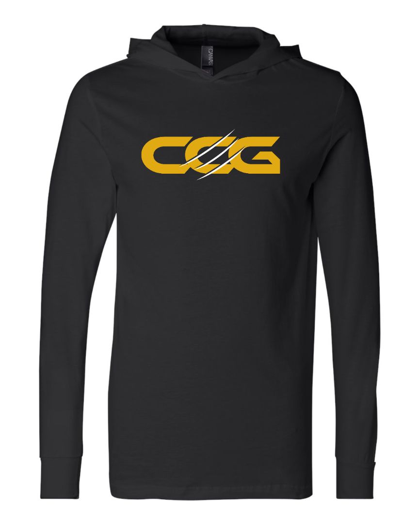 CCG Hooded Bella Canvas Long Sleeve T-Shirt