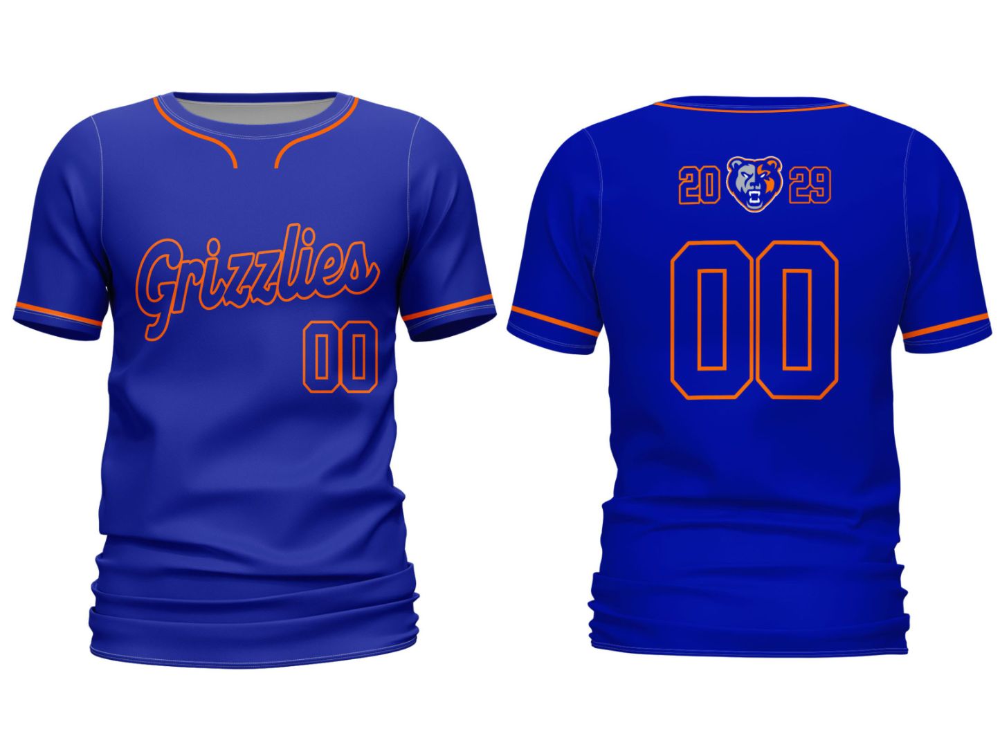 GOHS Baseball Jersey 8th Grade c/o 2029