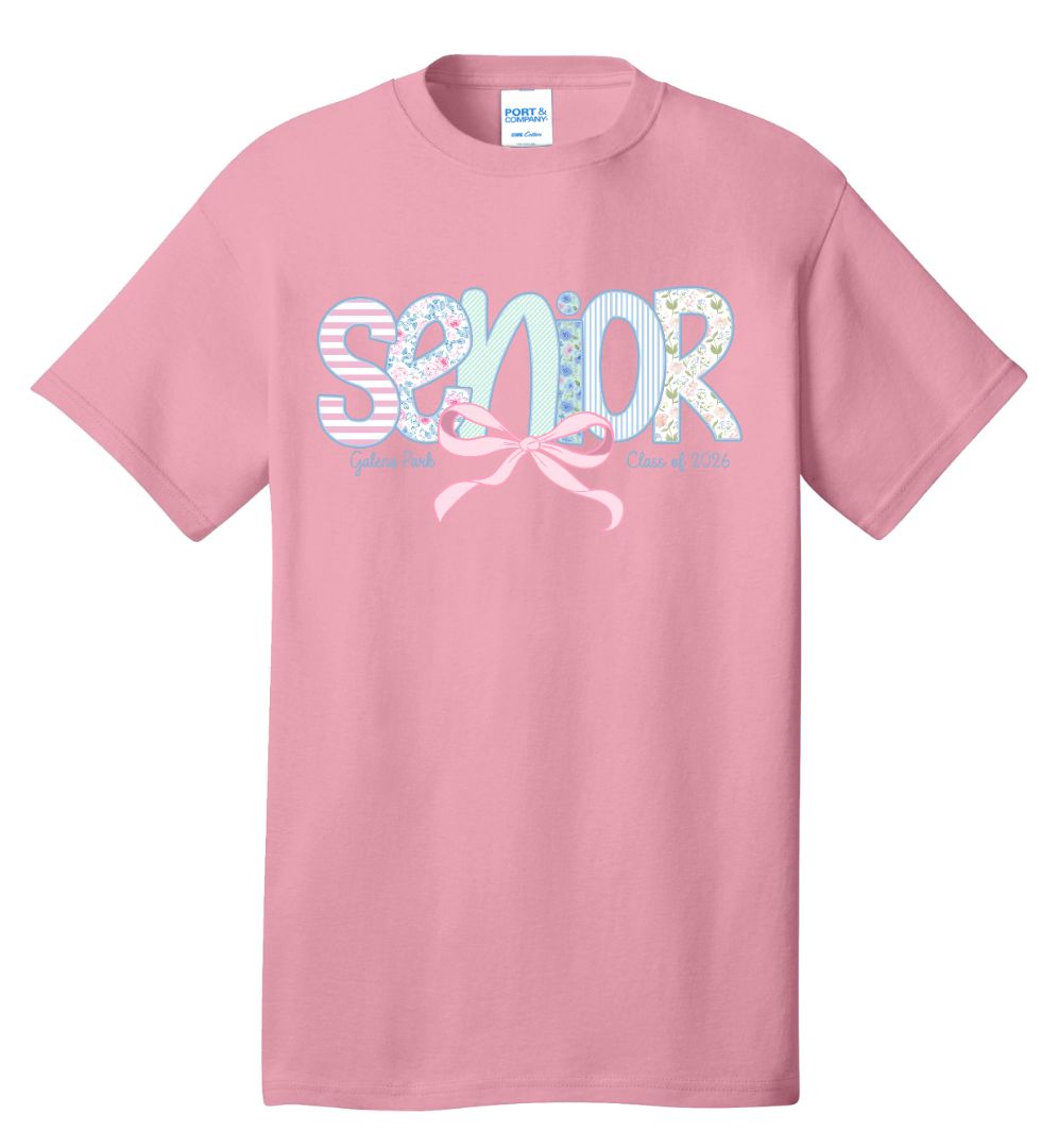 GPHS Pink senior shirt