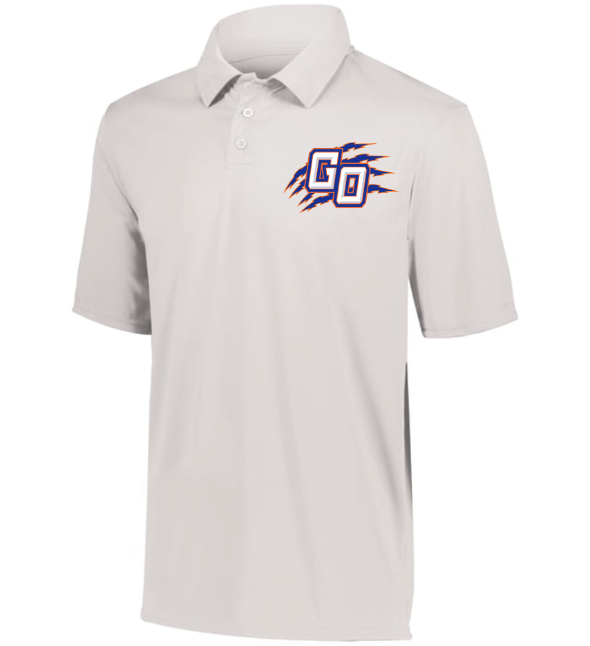 GO Faculty Polo GO Claw Logo