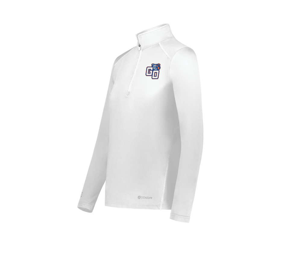 GOHS Womens 1/4 zip GO and Grizzly