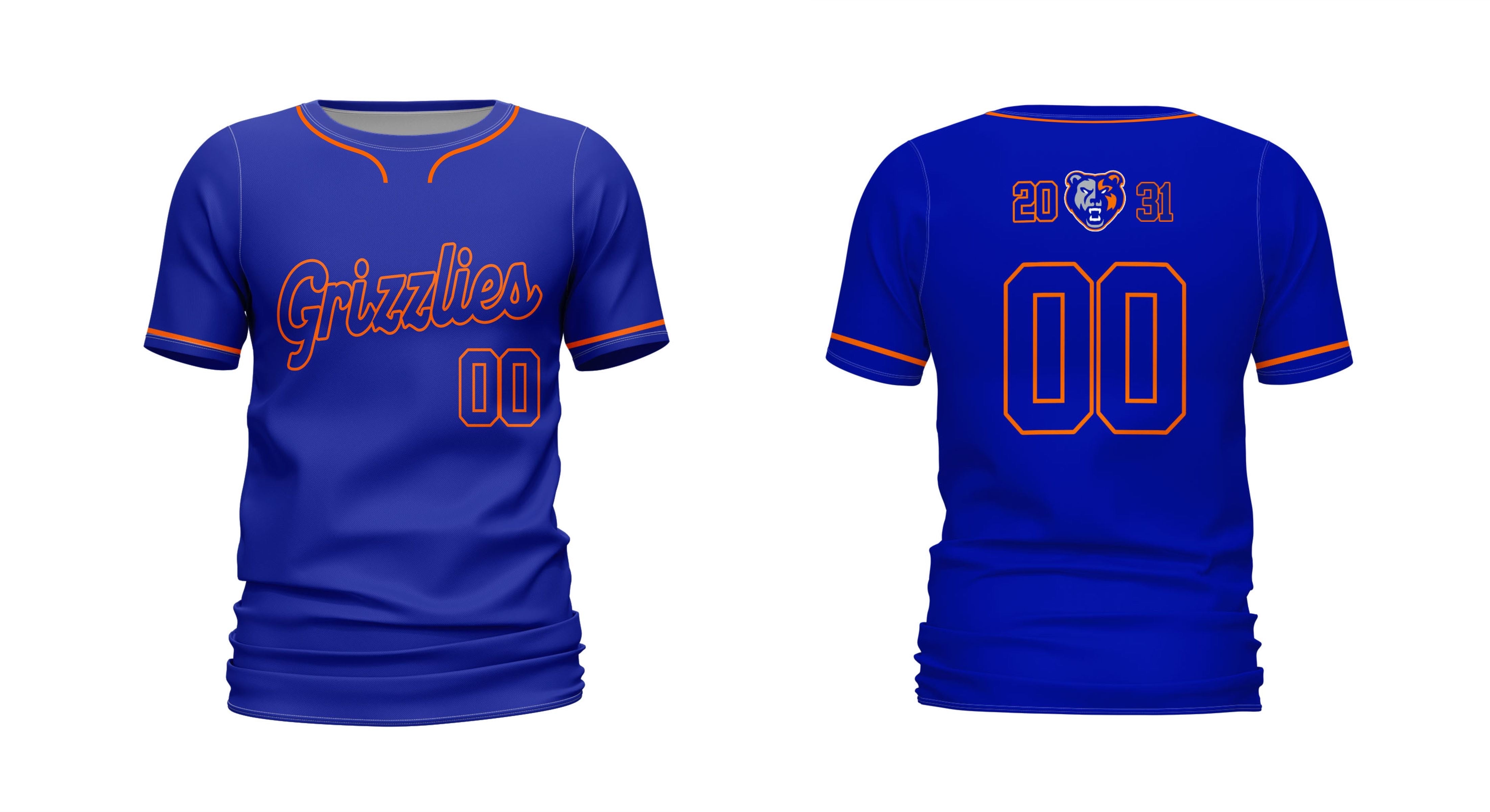 GOHS Baseball Jersey 7th Grade c/o 2031