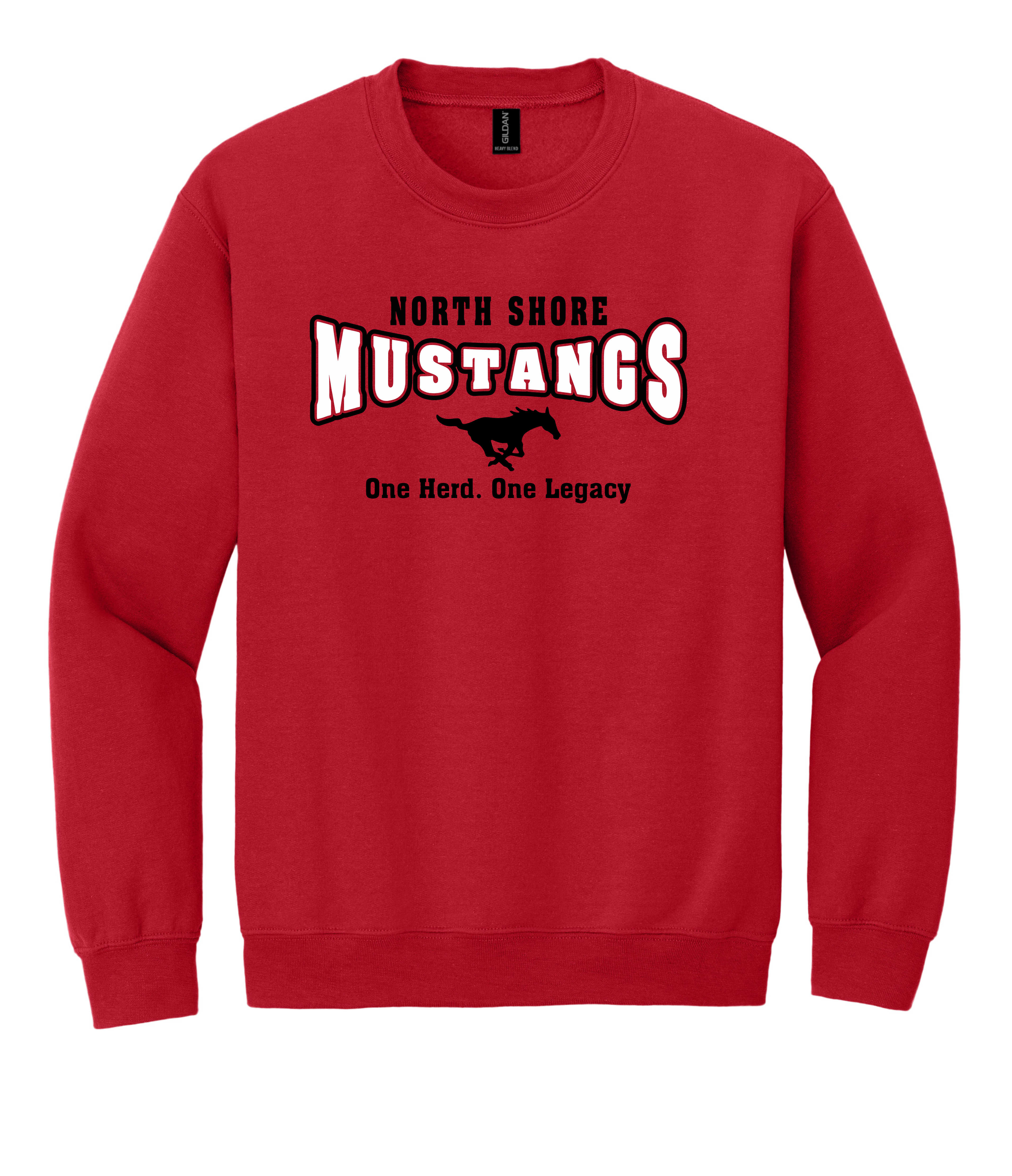 NSSH One Herd One Legacy Red Crewneck Sweatshirt