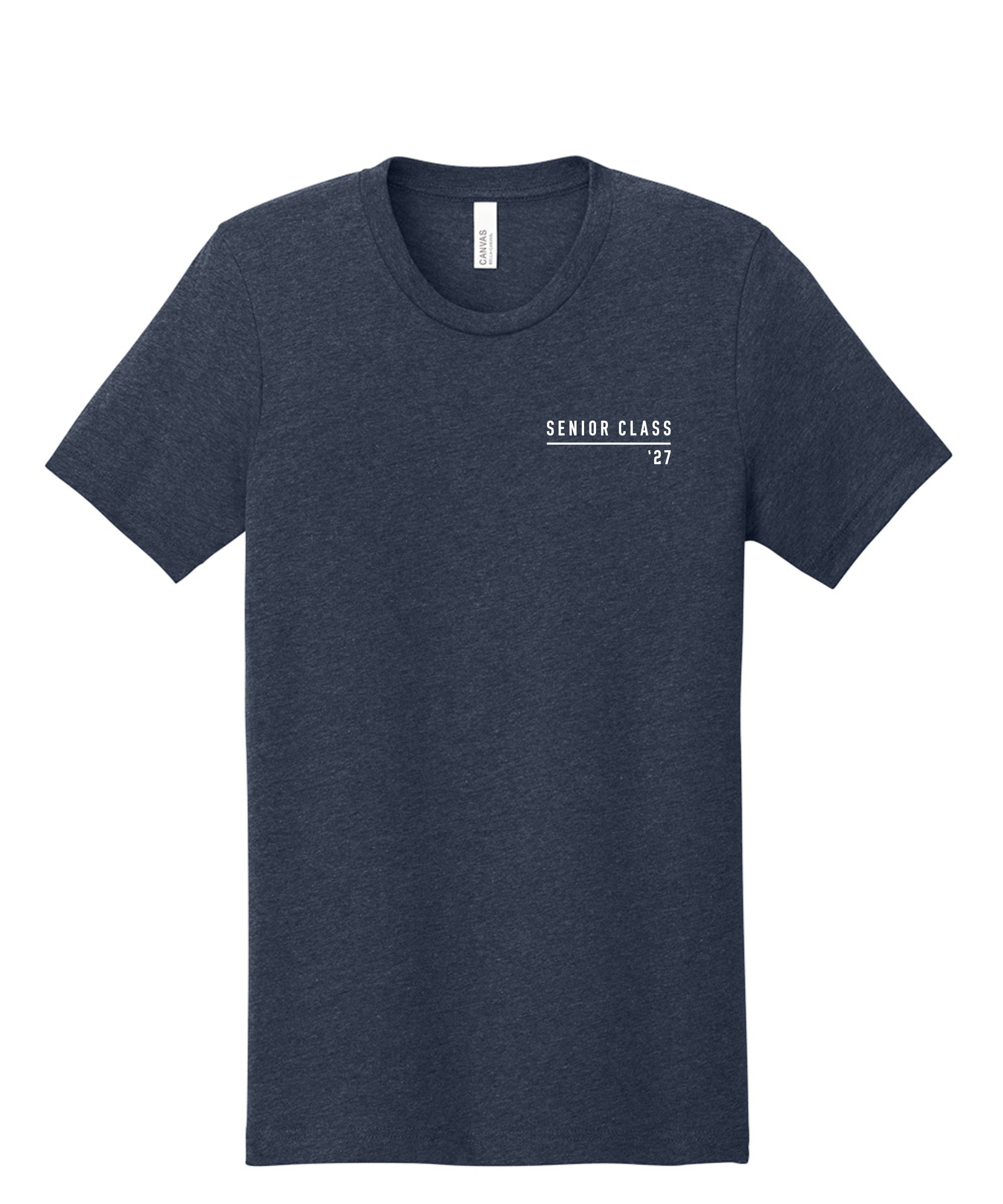 2027 Senior Class Metallic Ink T-Shirt