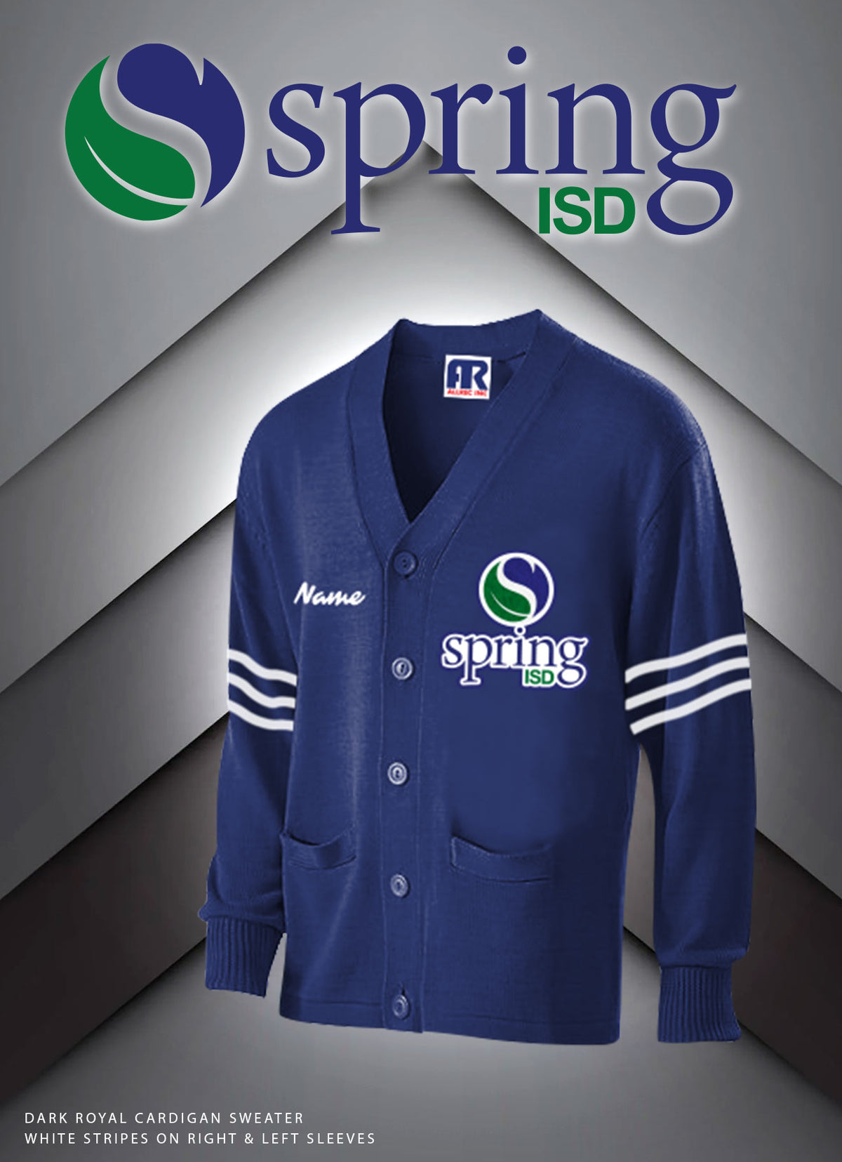 Spring ISD Letter Sweater