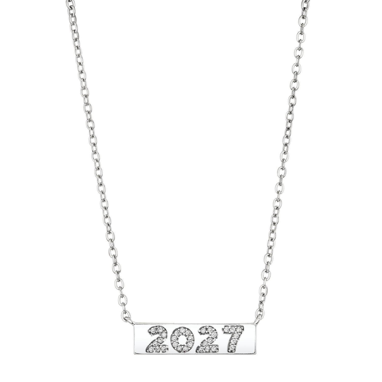 2027 Senior Bar Necklace (Style Q)