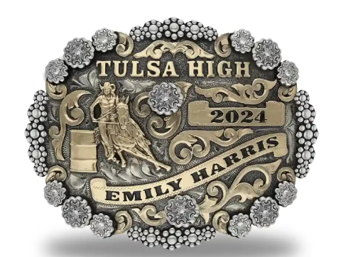 Tulsa Belt Buckle