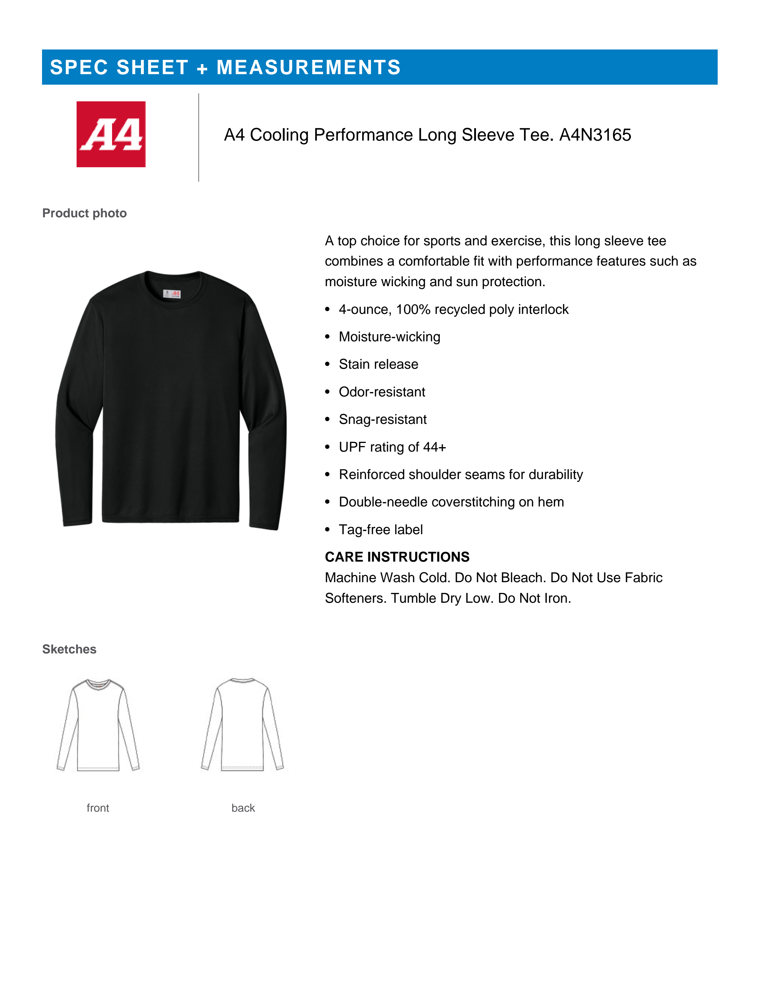 NSSH Football Dri Fit Long Sleeve Shirt