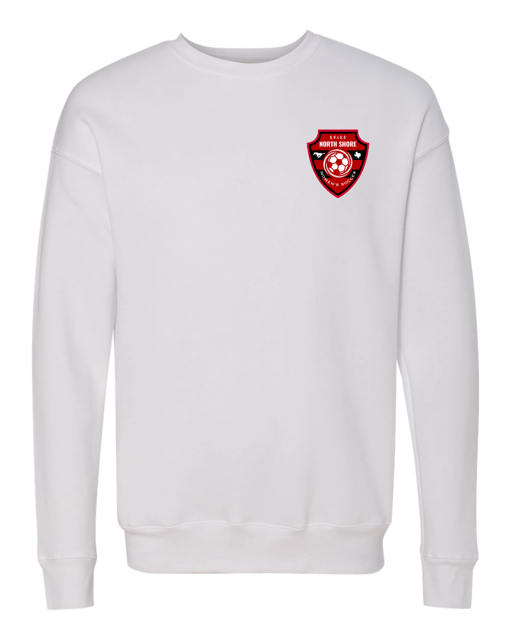 NS Soccer Bella Canvas Crewneck White