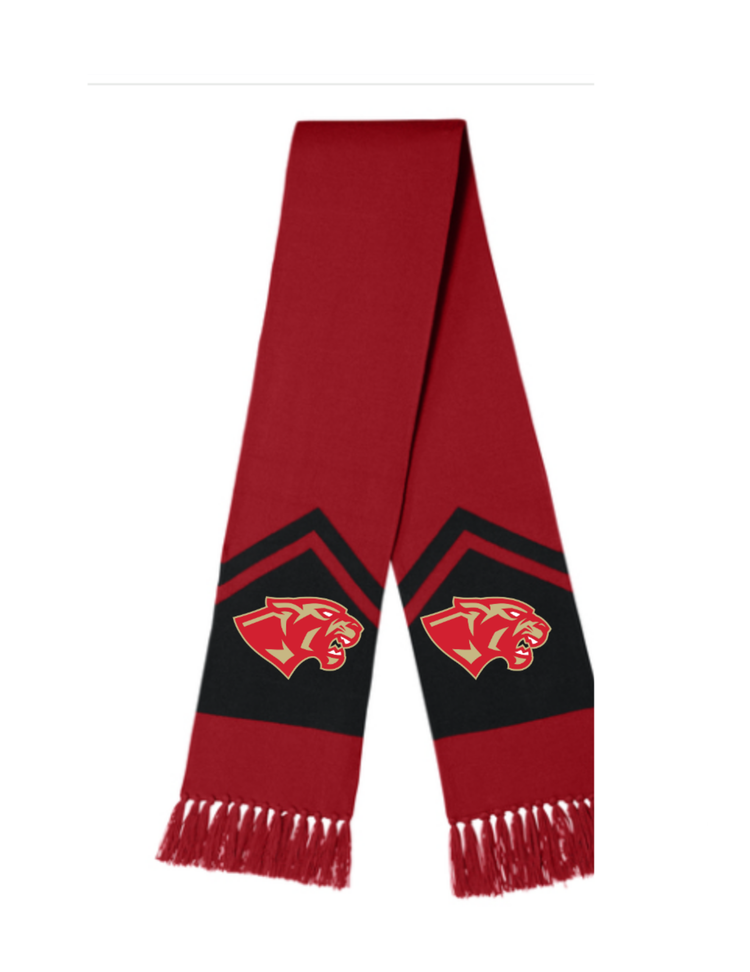CCHS Gameday Embroidered Both Sides Scarf
