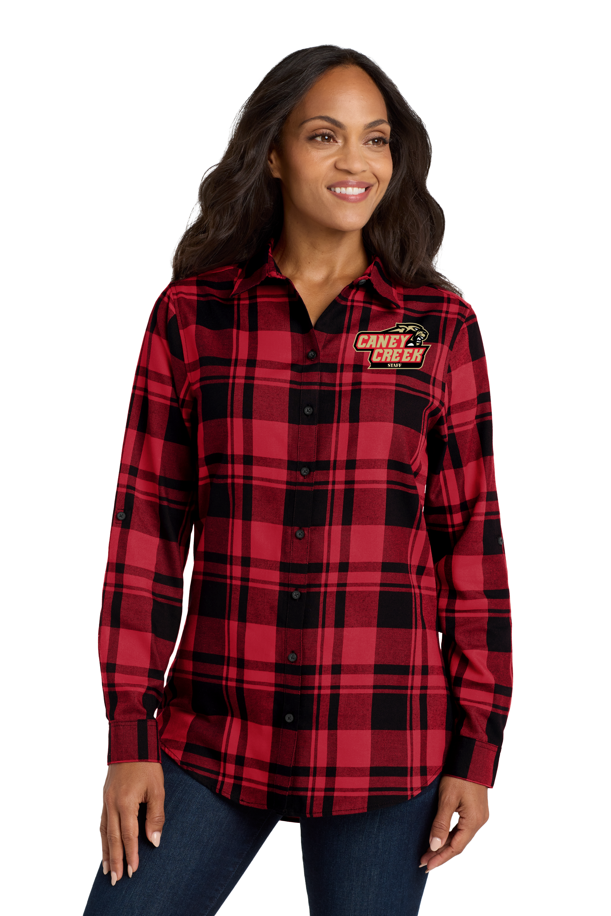 CCHS Plaid Flannel Tunic