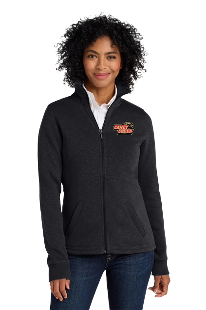 CCHS Port Authority® Women's Slub Fleece Full-Zip Jacket