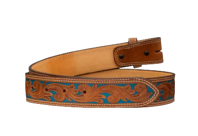 Classic Tooled Leather Belt