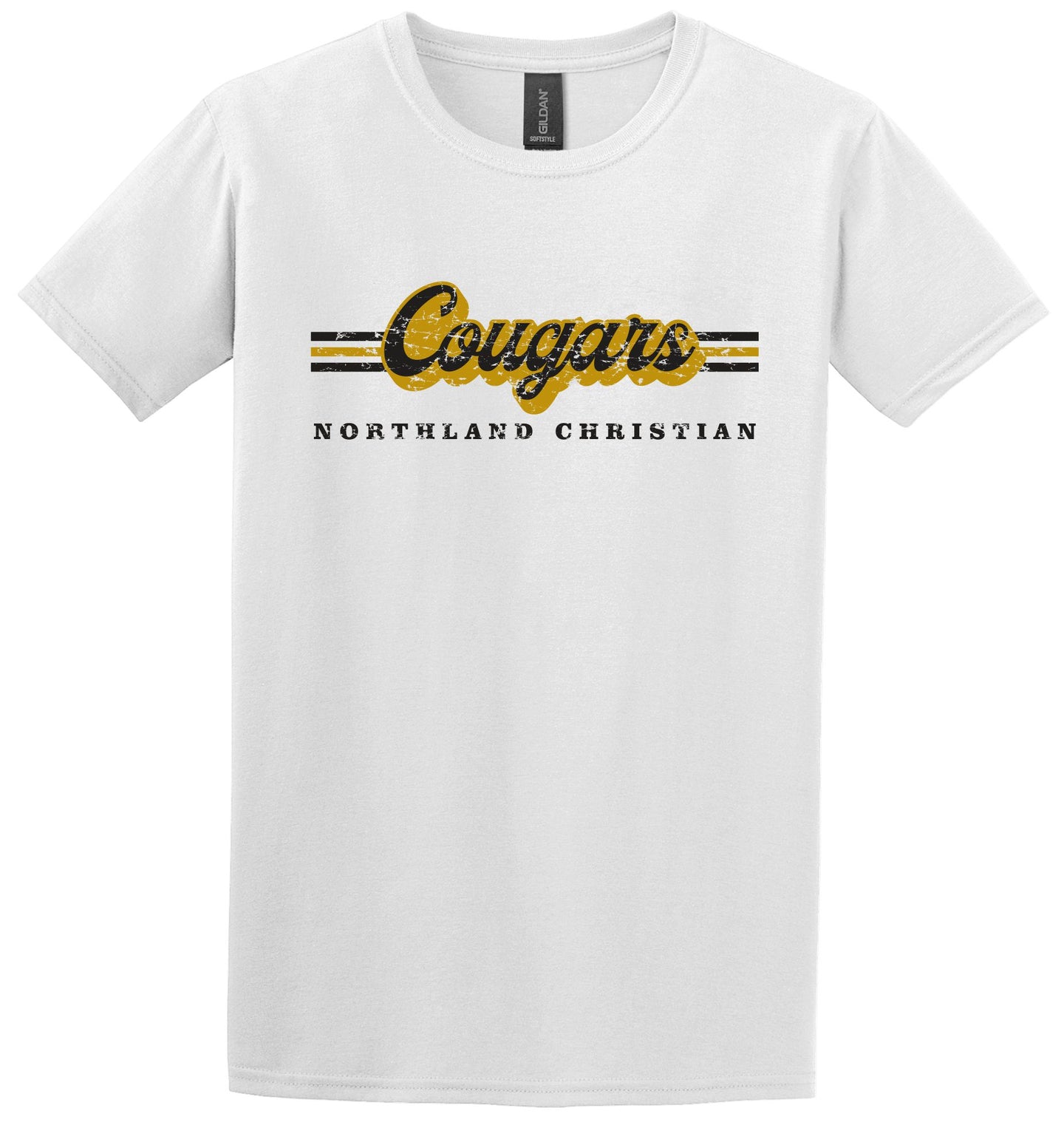 NC Cougars T Shirt - White