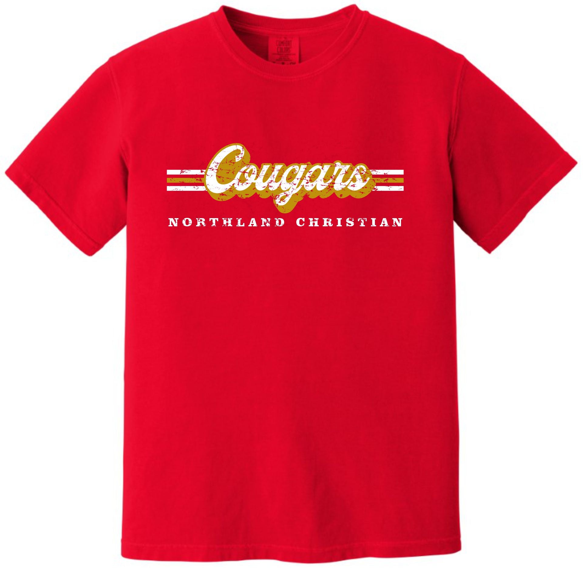 NC Cougars T Shirt - Red