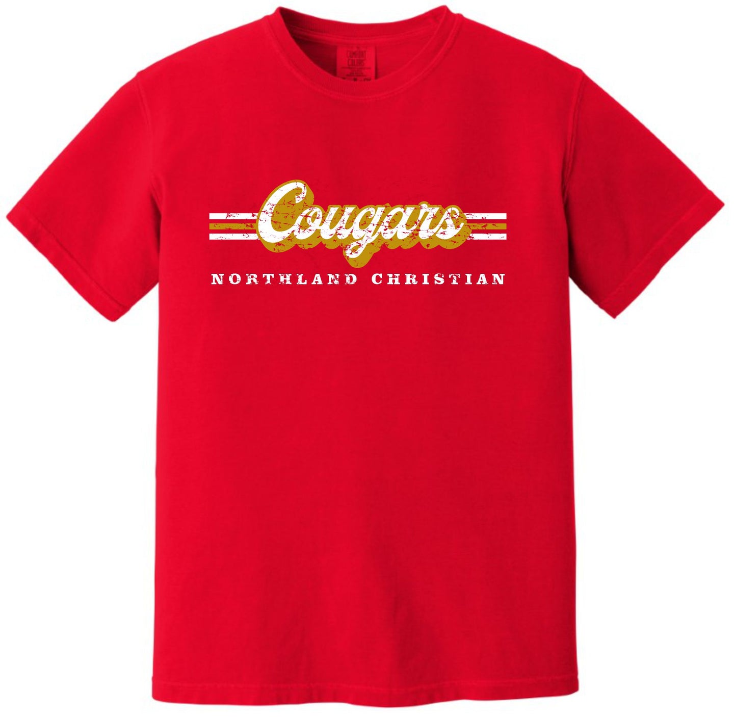 NC Cougars T Shirt - Red